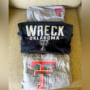 Bundle of Texas Tech long sleeves